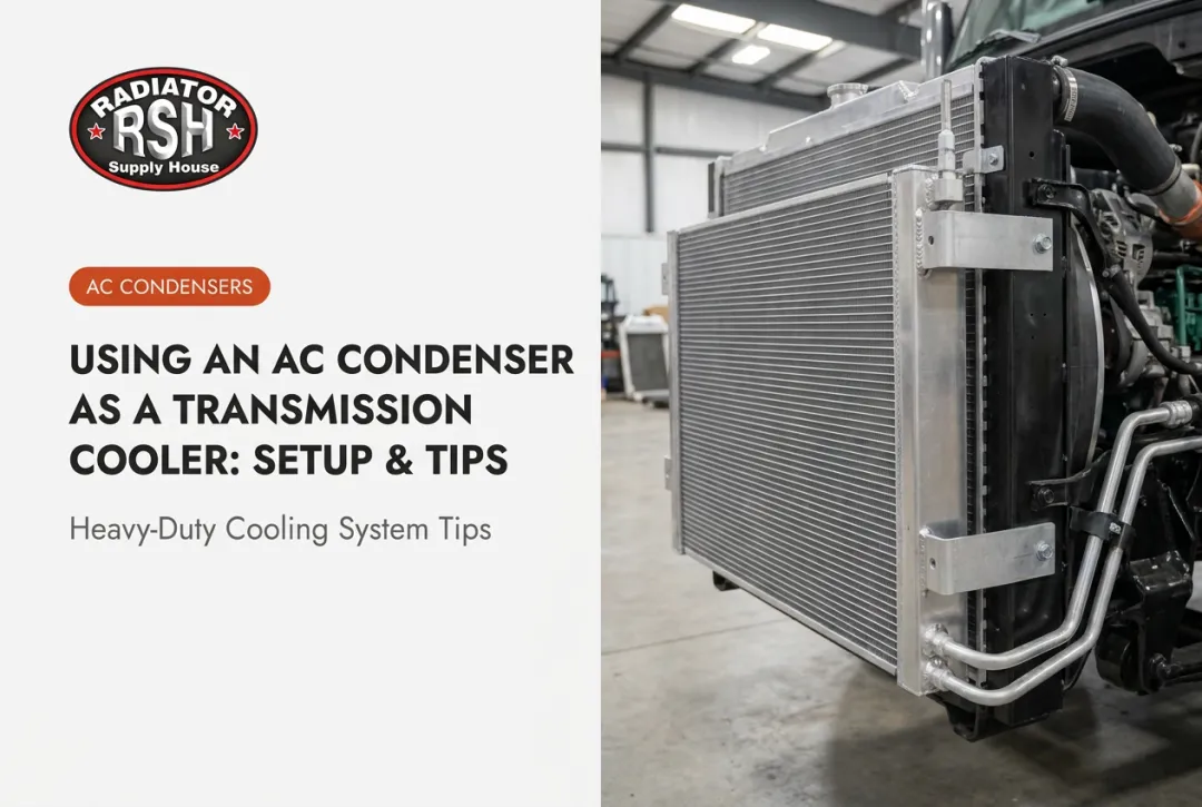 Using an AC Condenser as a Transmission Cooler: Setup & Tips