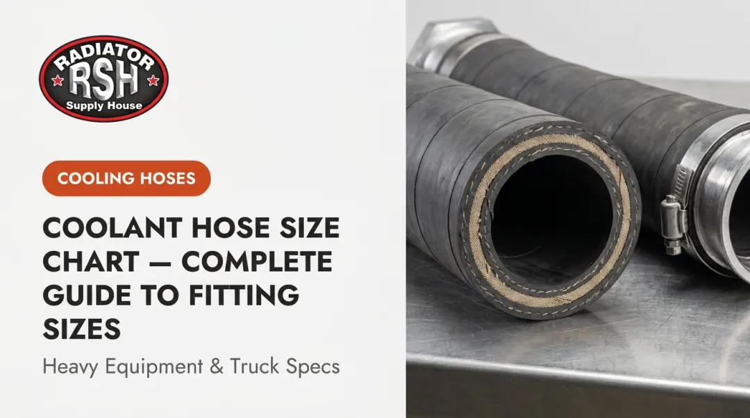 Coolant Hose Size Chart — Complete Guide to Fitting Sizes