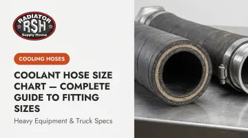 Coolant Hose Size Chart — Complete Guide to Fitting Sizes