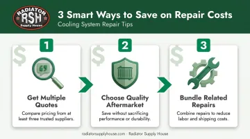 Three cost-saving tips for engine oil cooler replacement repairs