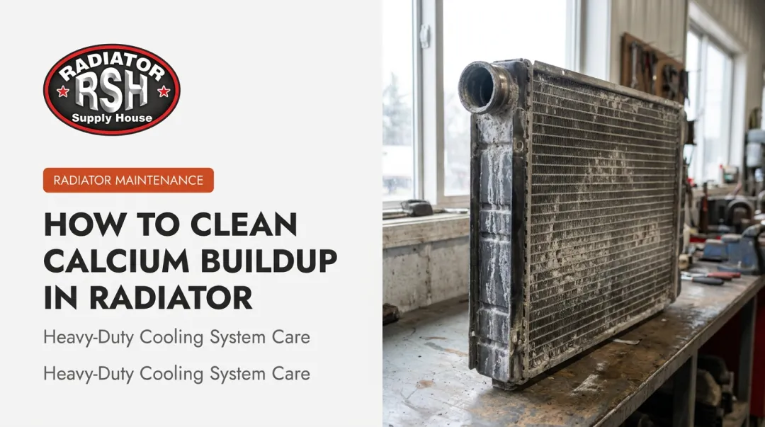 How to Clean Calcium Buildup in Radiator