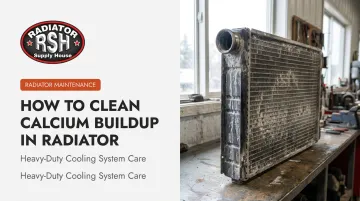 How to Clean Calcium Buildup in Radiator