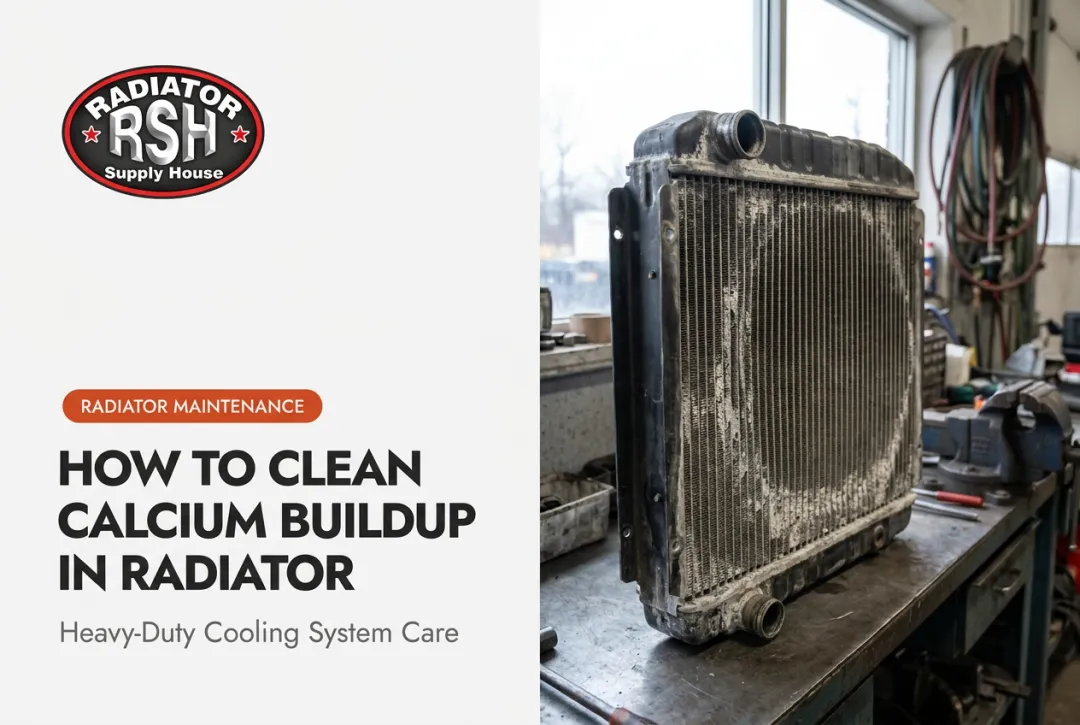 How to Clean Calcium Buildup in Radiator