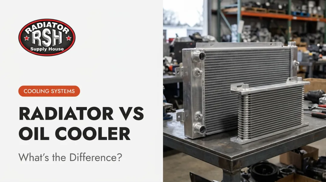Radiator vs Oil Cooler: What's the Difference?