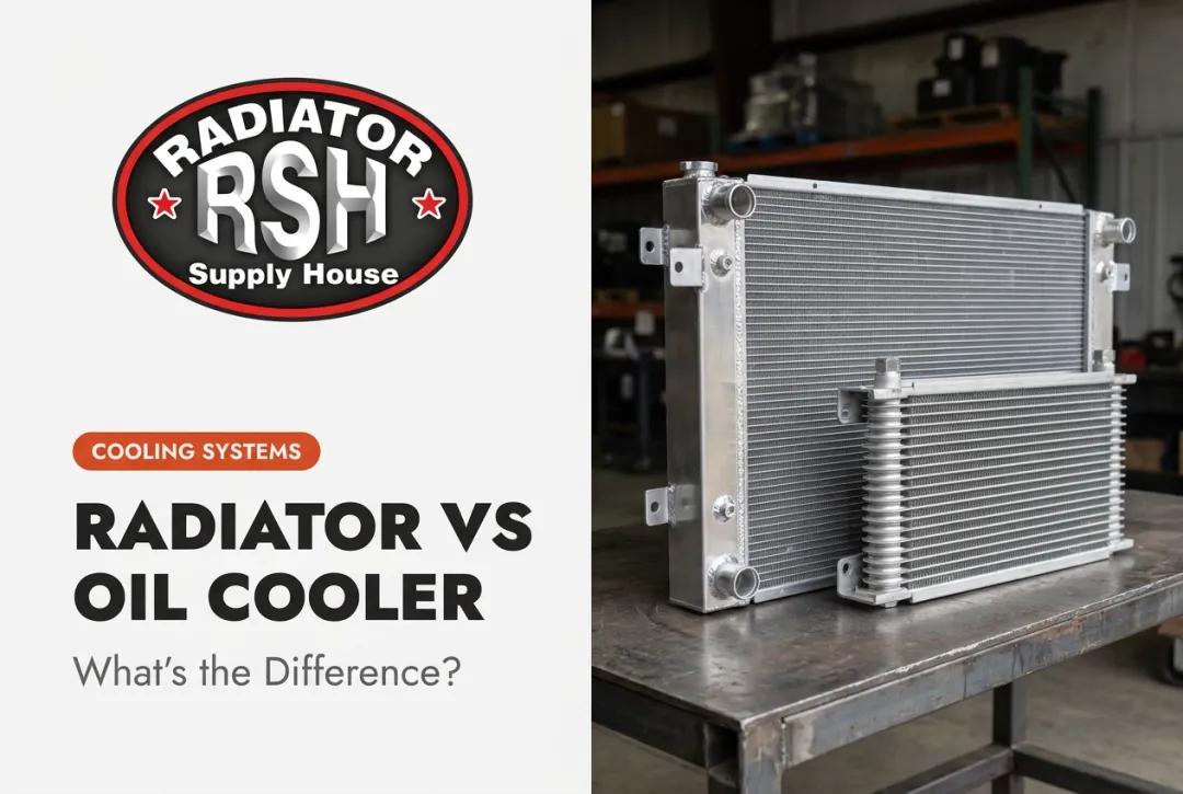 Radiator vs Oil Cooler: What's the Difference?