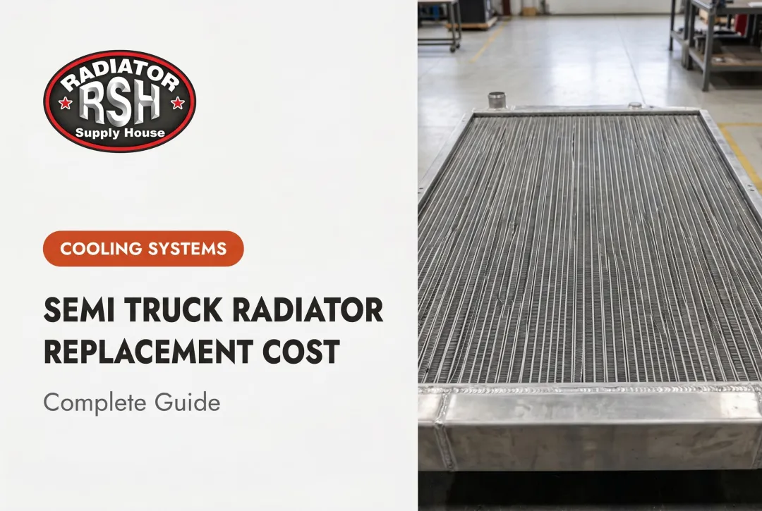 Semi Truck Radiator Replacement Cost: Complete Guide