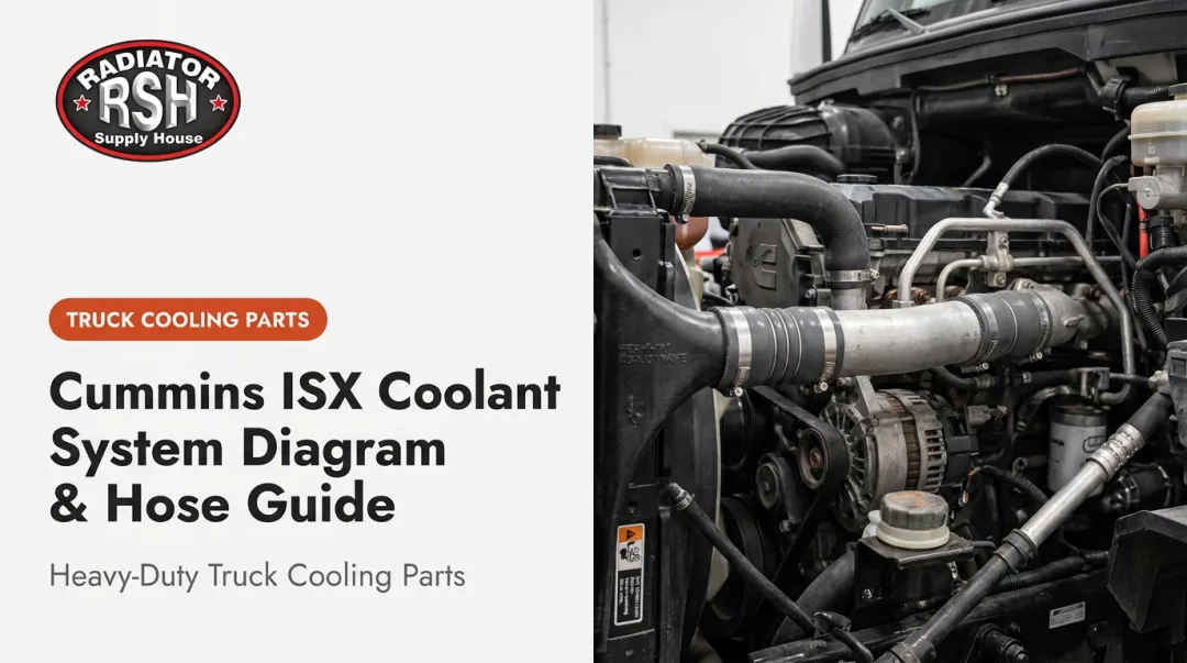 Cummins ISX Coolant System Diagram & Hose Guide