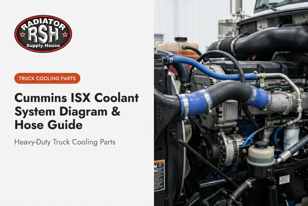 Cummins ISX Coolant System Diagram & Hose Guide