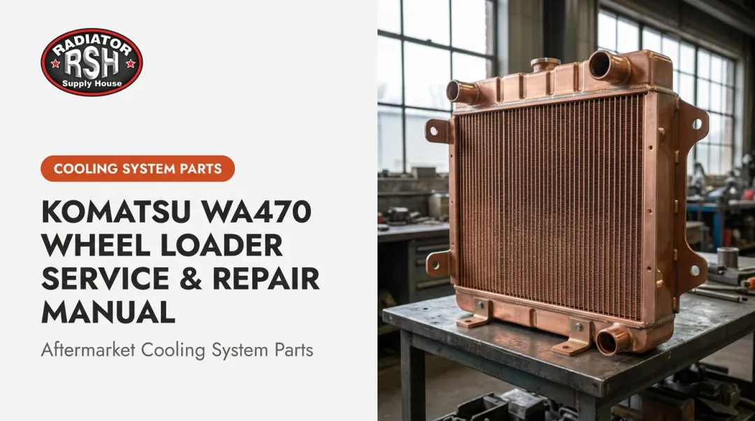 Komatsu WA470 Wheel Loader Service & Repair Manual