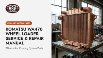 Komatsu WA470 Wheel Loader Service &amp; Repair Manual