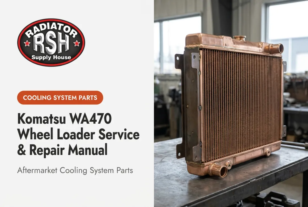 Komatsu WA470 Wheel Loader Service & Repair Manual