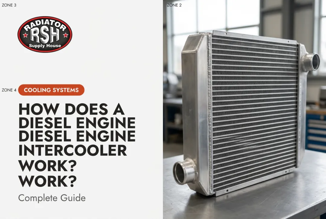How Does a Diesel Engine Intercooler Work? Complete Guide