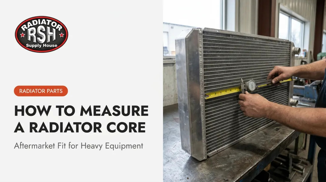 How to Measure a Radiator Core