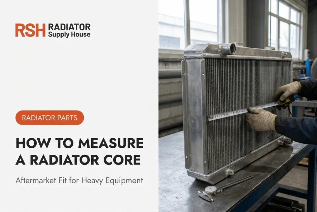 How to Measure a Radiator Core