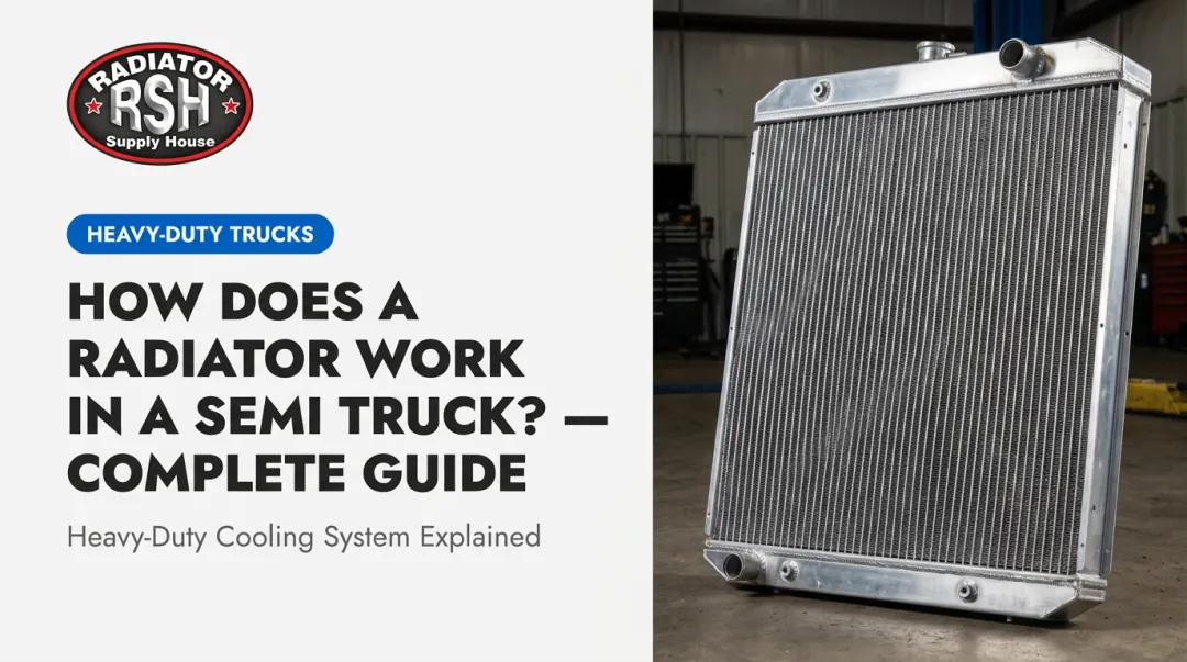 How Does a Radiator Work in a Semi Truck? — Complete Guide