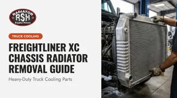 Freightliner XC Chassis Radiator Removal Guide