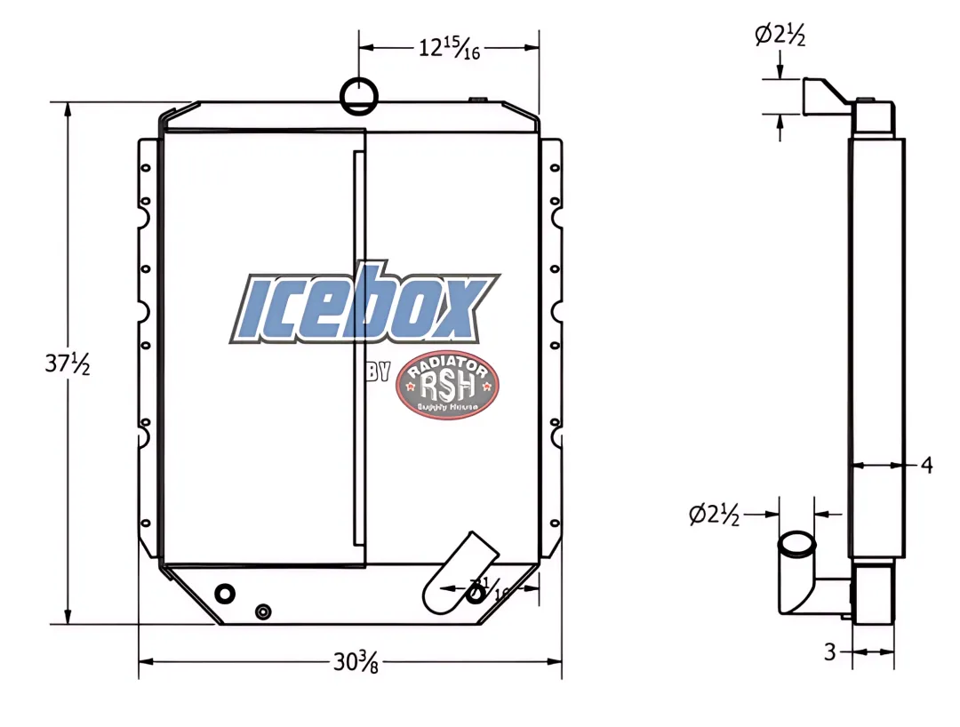 International 4700 Radiators