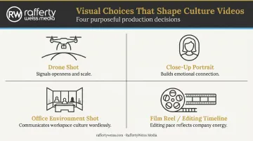 Four purposeful visual choices in culture video production and their cultural meaning