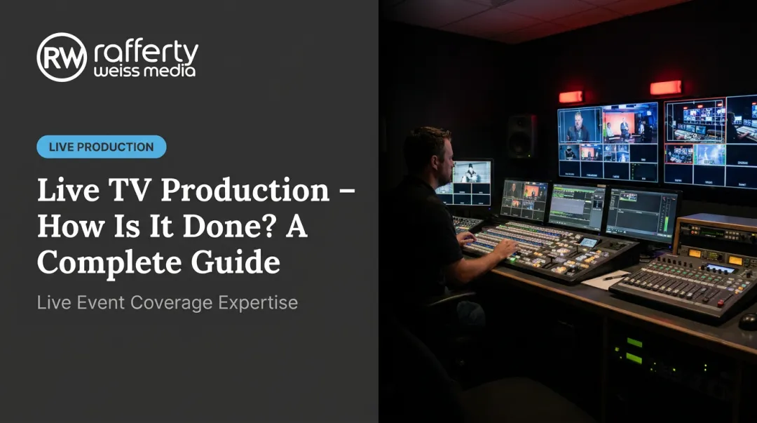 Live TV Production – How Is It Done? A Complete Guide