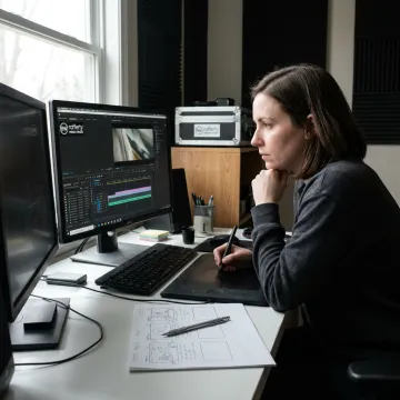 Animated explainer video storyboard process