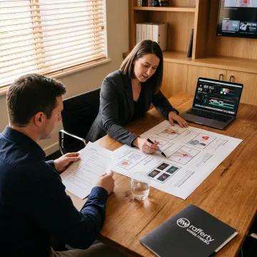 Healthcare animation production process