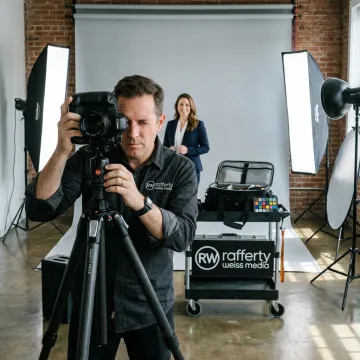 Professional business headshot session in Washington DC