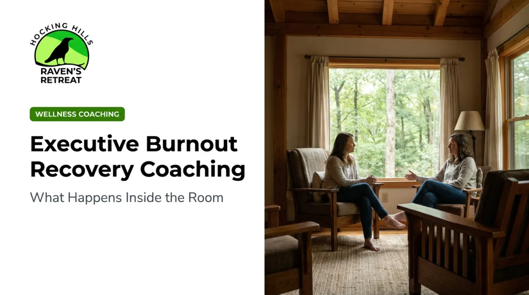 Executive Burnout Recovery Coaching: What Happens Inside the Room