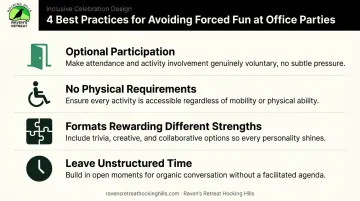 Four best practices to avoid forced fun at workplace holiday parties