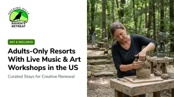 Adults-Only Resorts With Live Music &amp; Art Workshops in the US