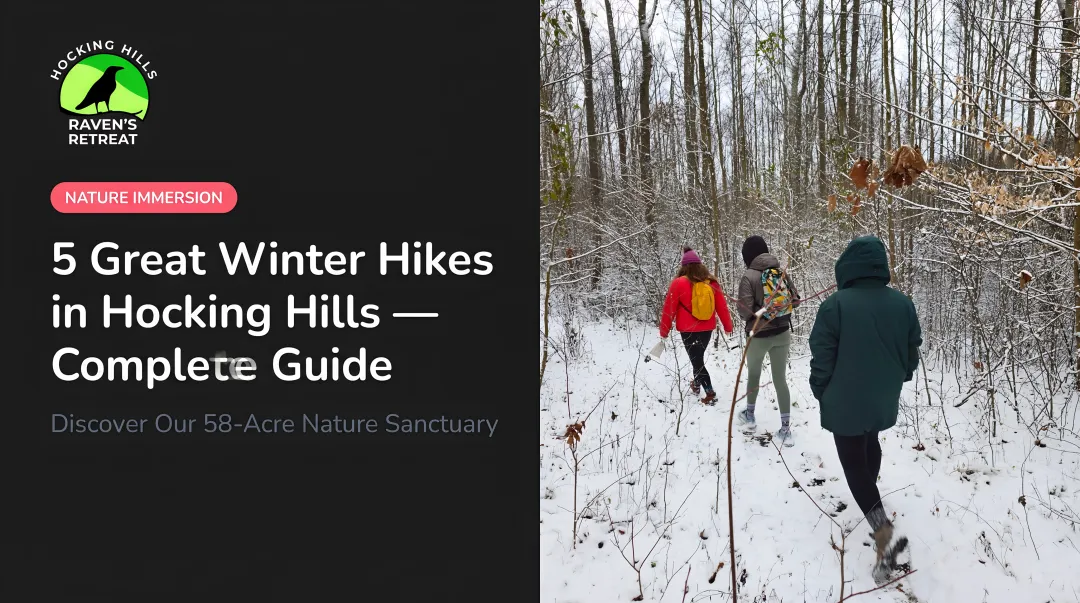 5 Great Winter Hikes in Hocking Hills — Complete Guide