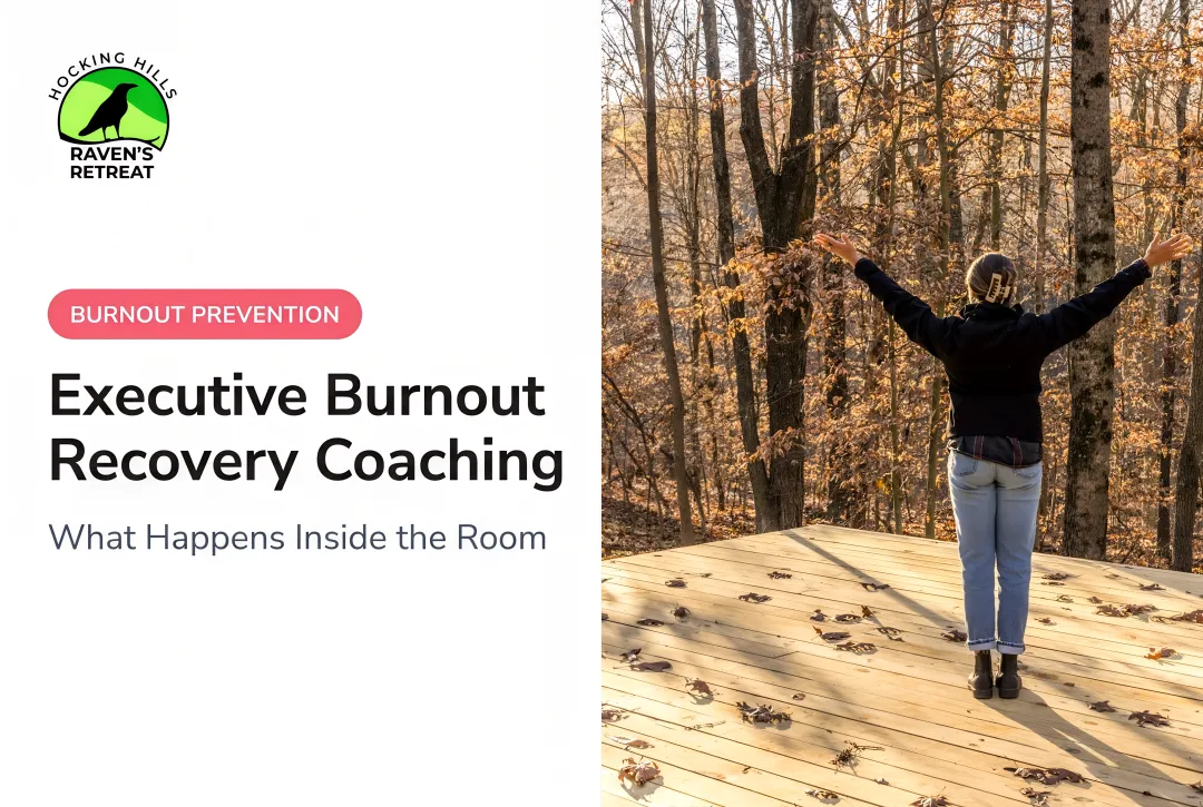 Executive Burnout Recovery Coaching: What Happens Inside the Room
