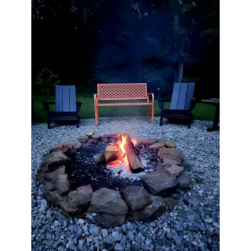 Forest retreat lodging after Hocking Hills adventure