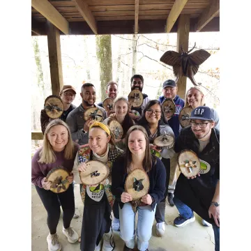 Team Building Painting Activity — Corporate Events