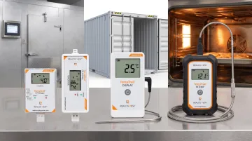 Realog View TempTrail data logger devices for cold-chain temperature monitoring