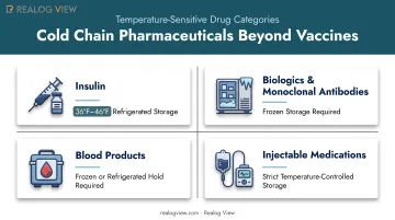 Four categories of cold chain drugs and their temperature requirements