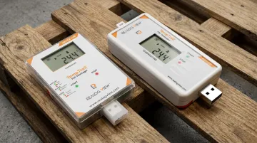 Realog View single-use and reusable TempTrail temperature data logger product lineup