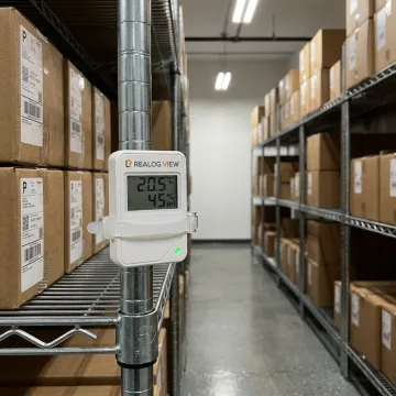 Warehouse environmental monitoring