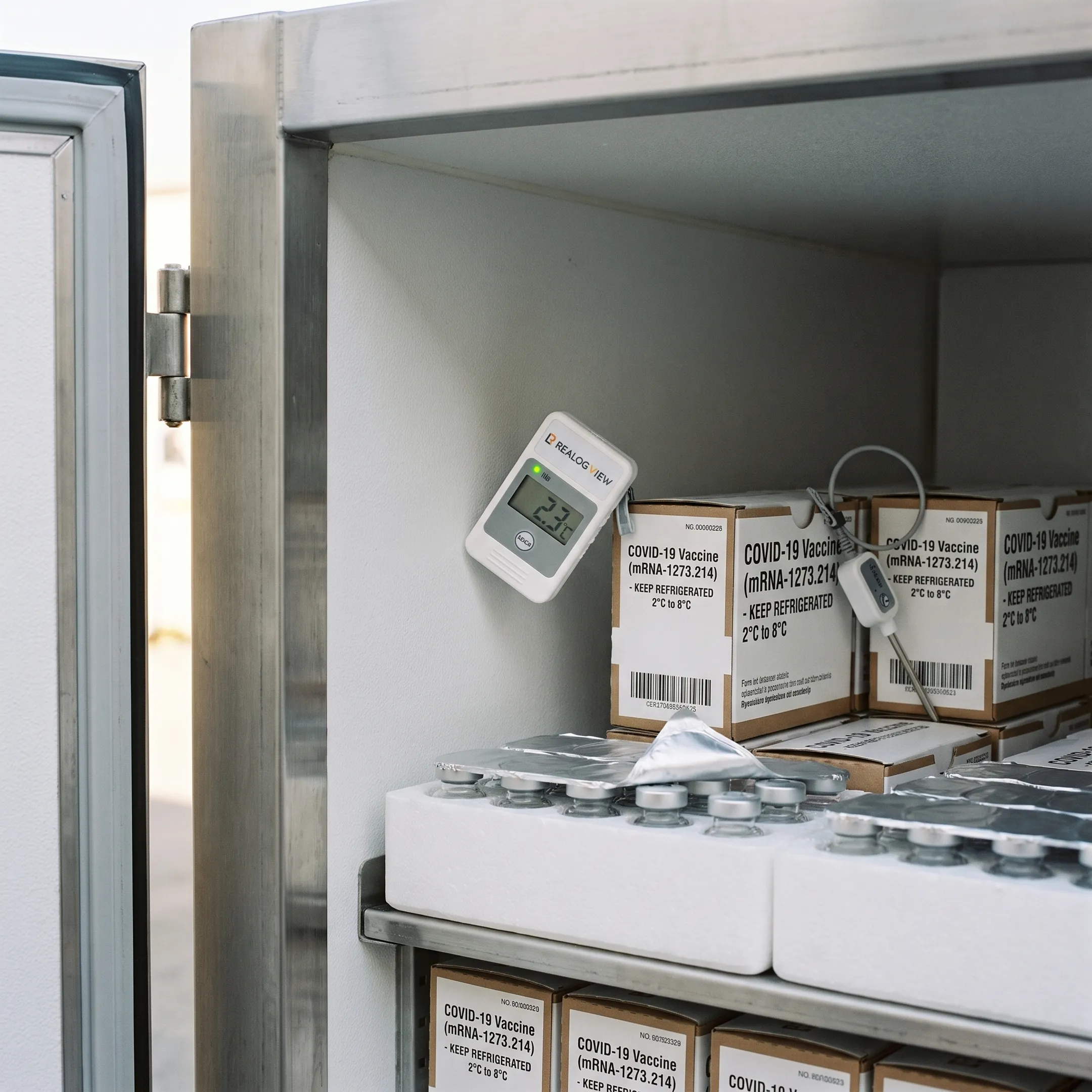 Pharmaceutical cold chain monitoring