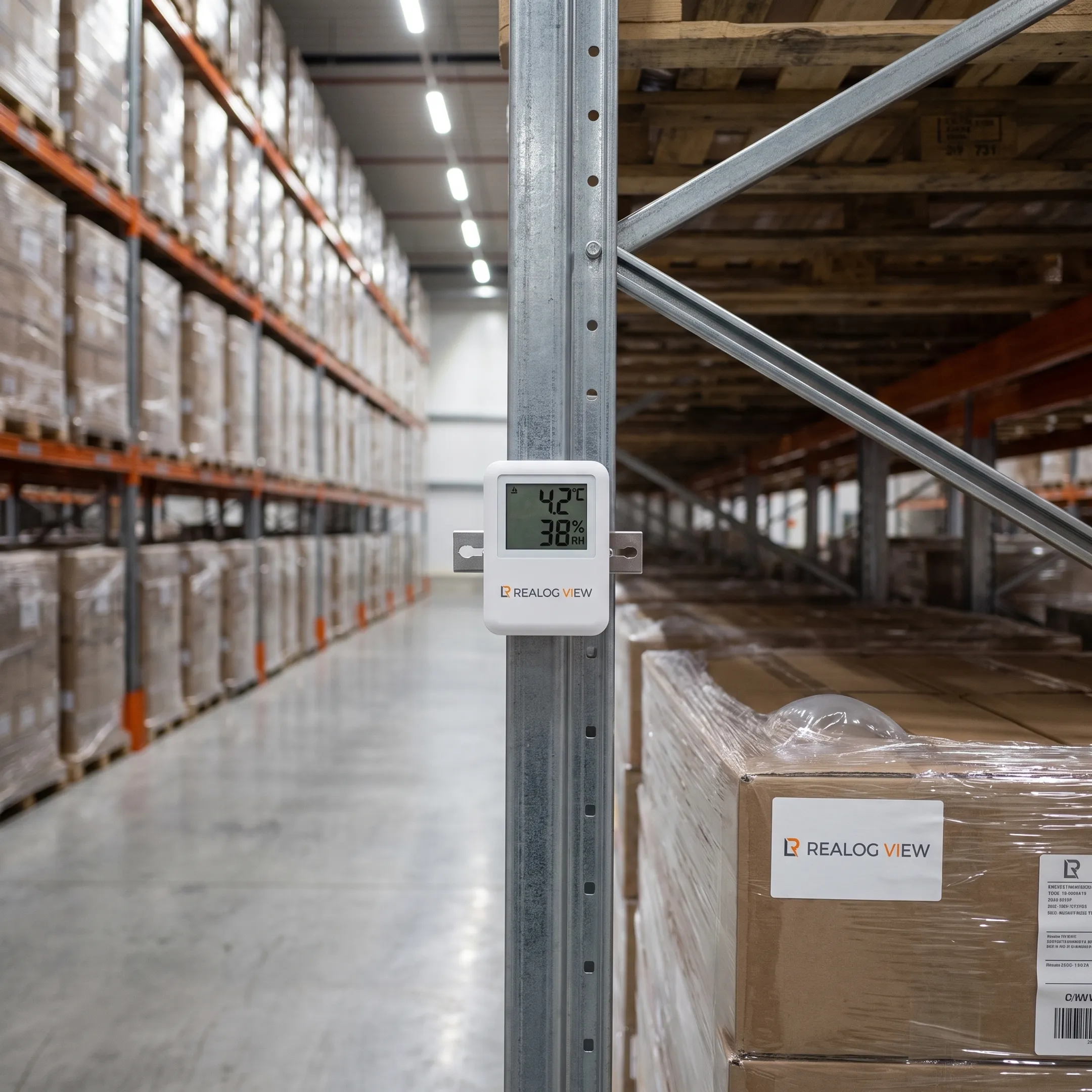 Warehouse temperature monitoring