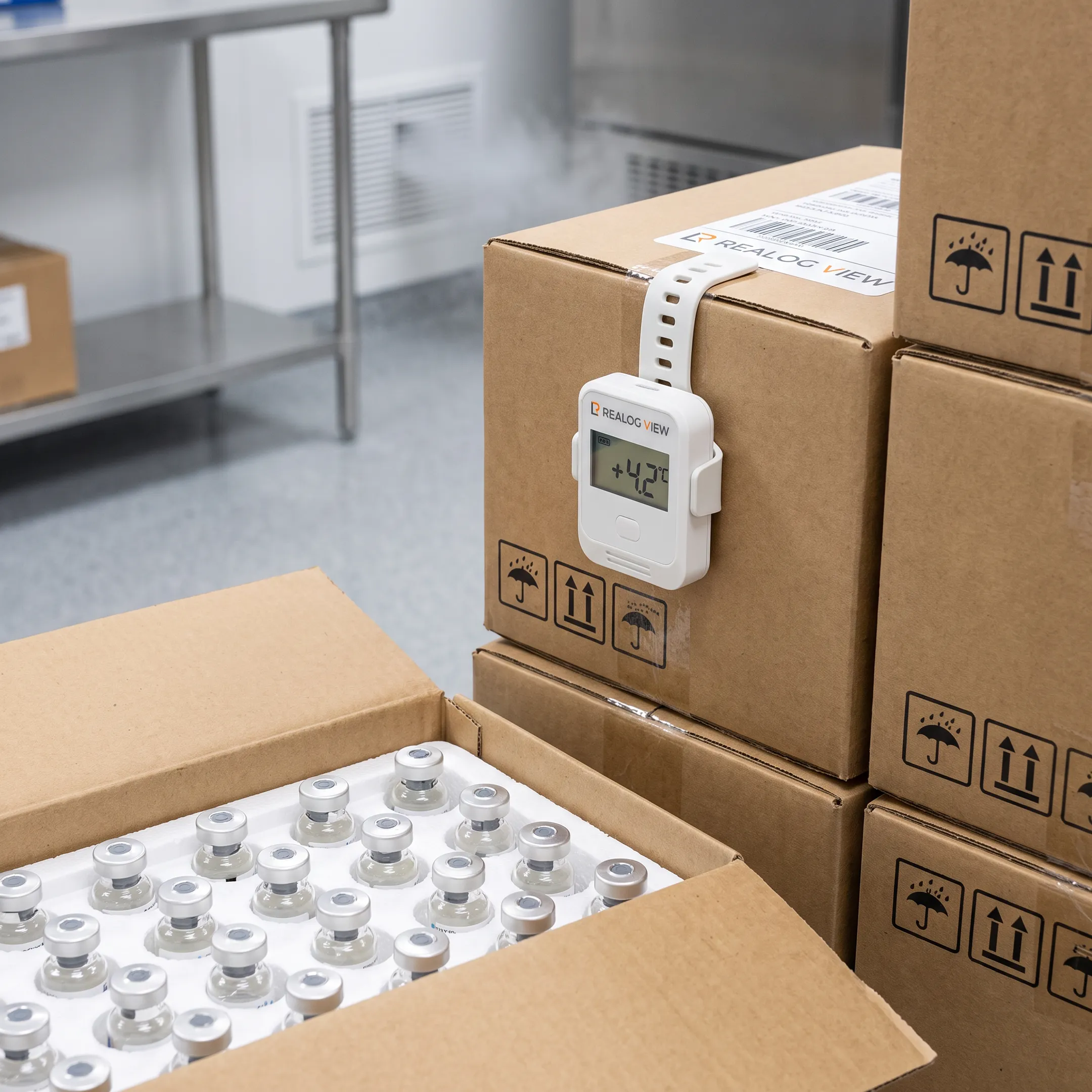 Pharmaceutical cold chain monitoring