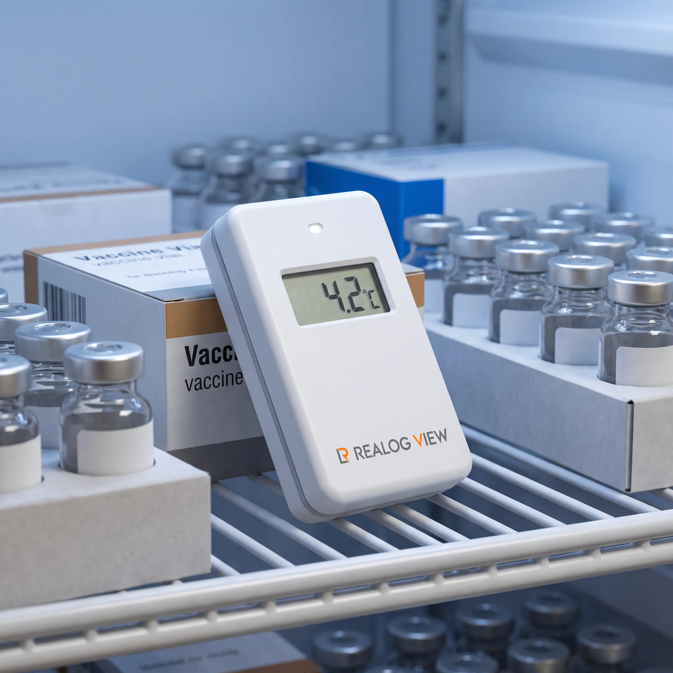 Pharmaceutical cold storage monitoring