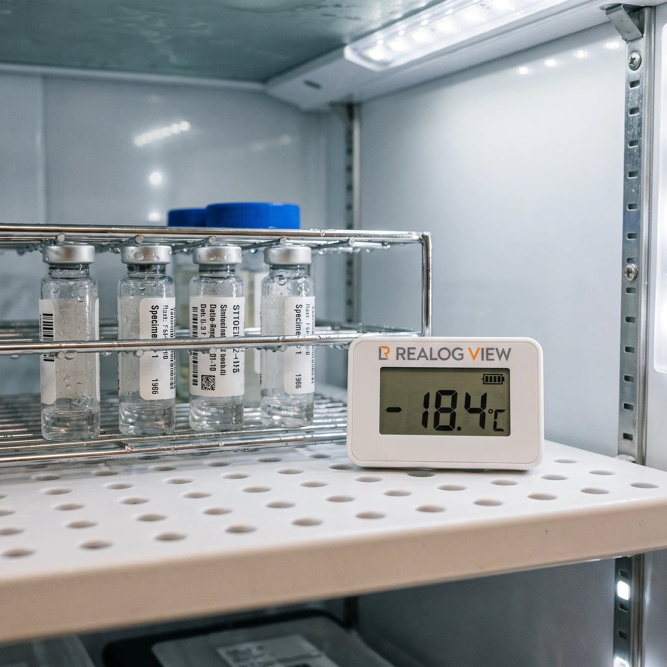 Medical laboratory temperature monitoring