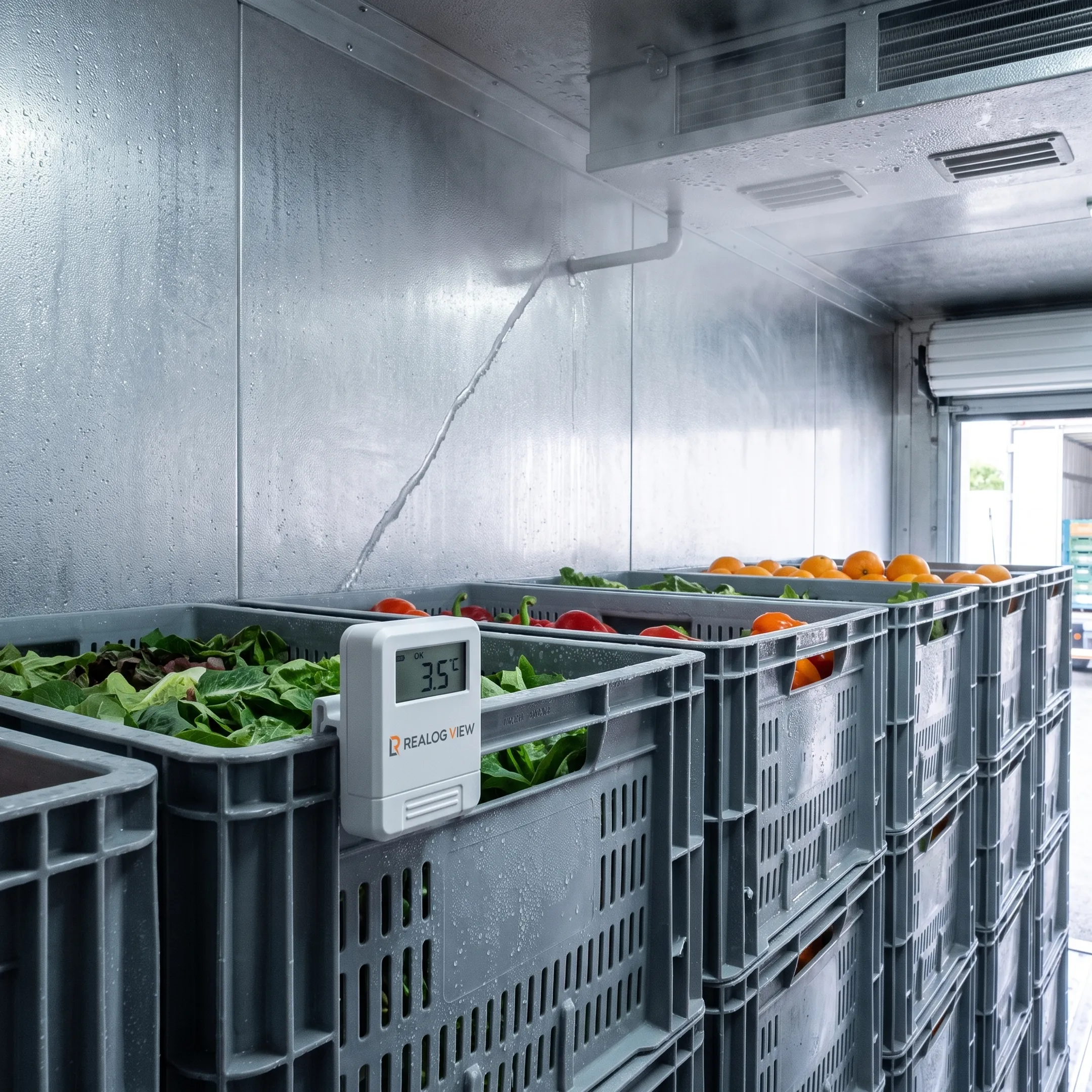 Food and beverage transport monitoring