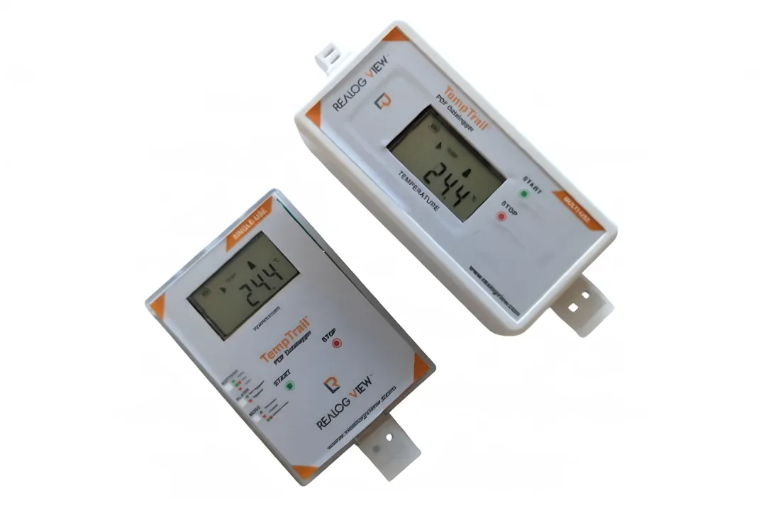 TempTrail™ Display
(Single/Multi-use Temperature Datalogger with Display) | Temperature and Humidity Data Loggers and Recorders