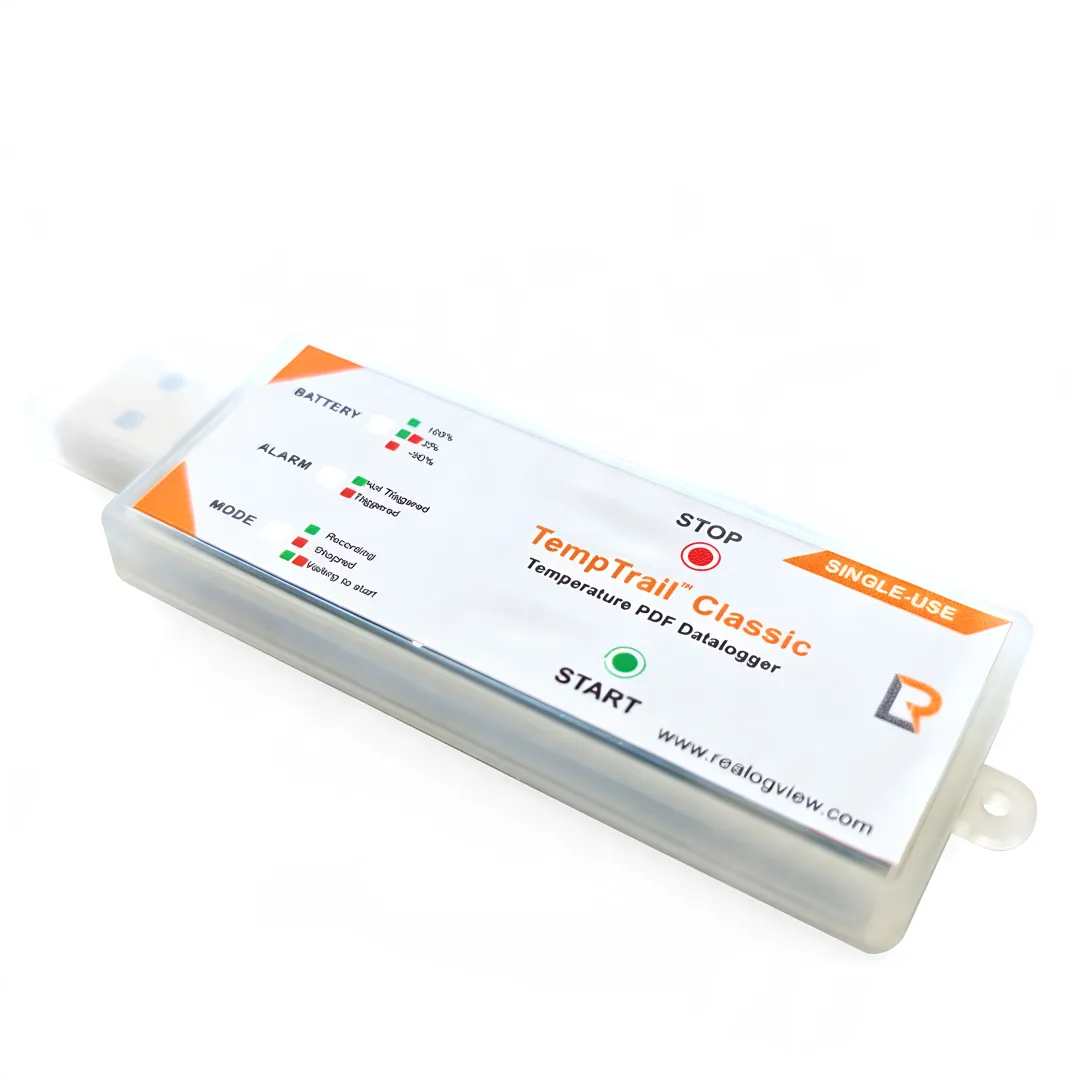 TempTrail™ Classic
(Single-use Low-cost Temperature Data logger)