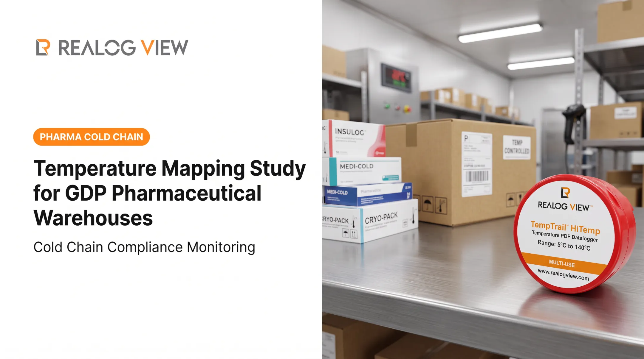 Temperature Mapping Study for GDP Pharmaceutical Warehouses