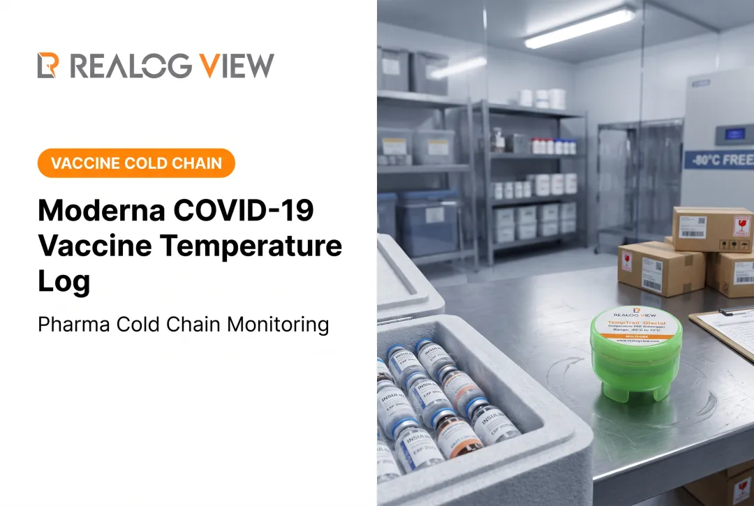 Moderna COVID-19 Vaccine Temperature Log
