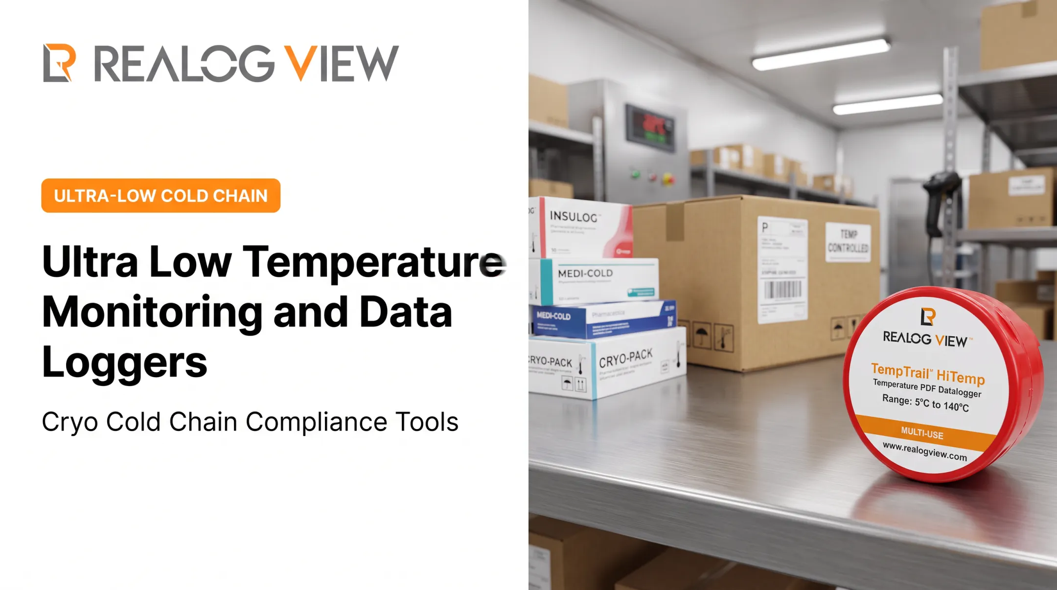 Ultra Low Temperature Monitoring and Data Loggers