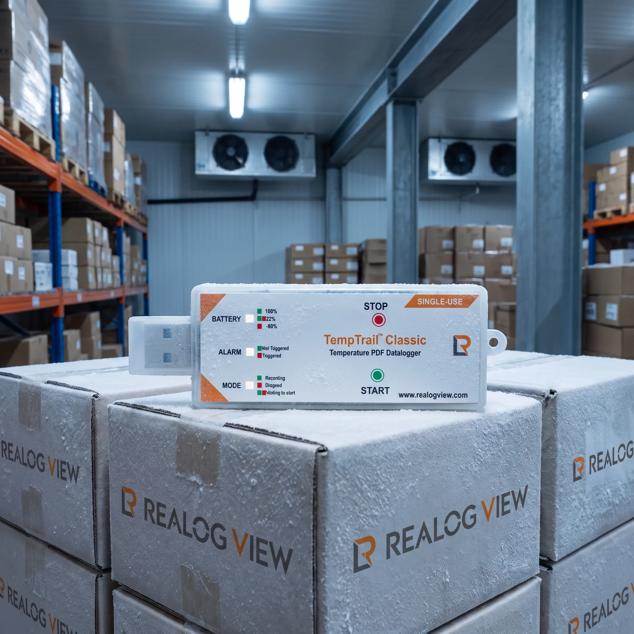 Pharmaceutical cold chain monitoring