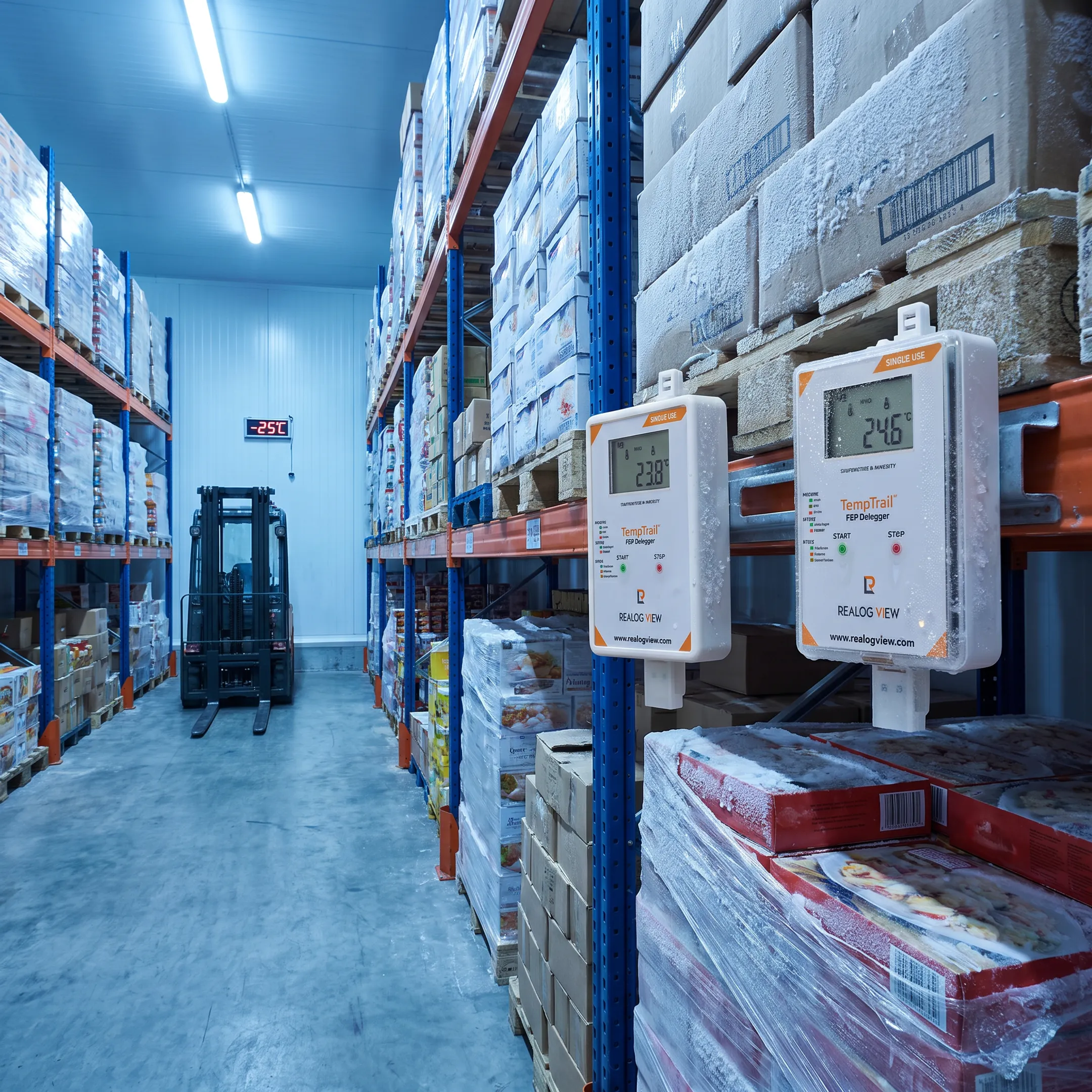 Food logistics monitoring